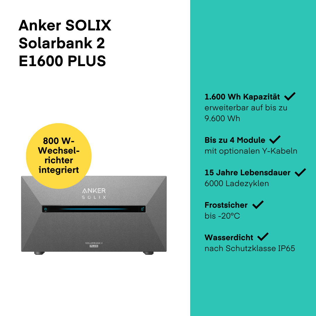 ALT Solix Solarbank 2 PLUS Balkonkraftwerk 900 W von yumoes.shop
