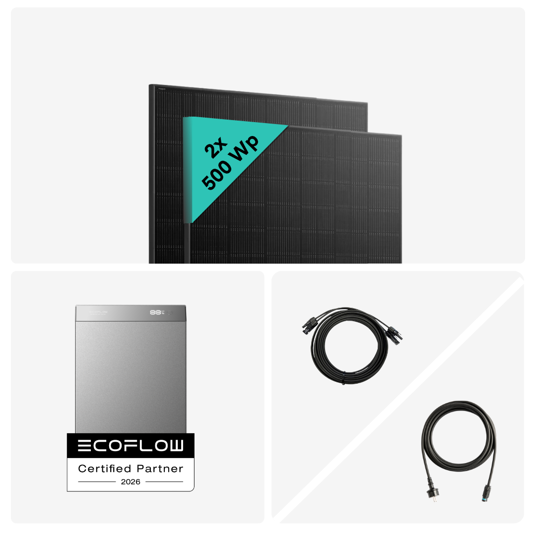 Yuma x EcoFlow - 1000W Balkonkraftwerk mit STREAM 5000 von Yuma x EcoFlow