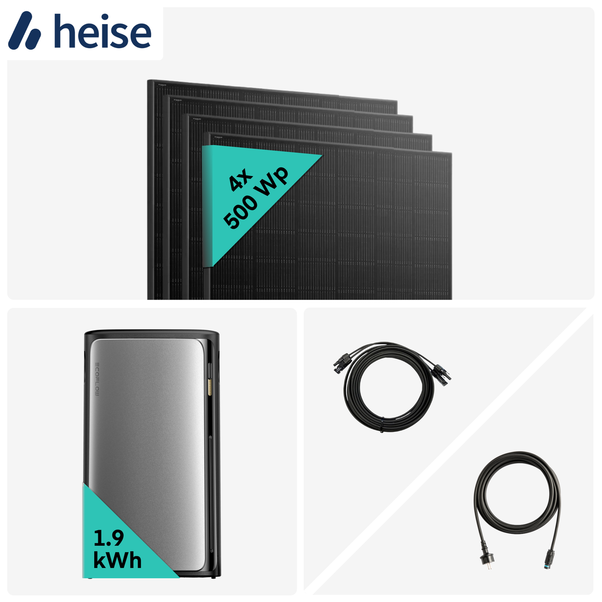 Heise Deal: Yuma x EcoFlow - 2000W Balkonkraftwerk mit STREAM Ultra von Yuma x EcoFlow