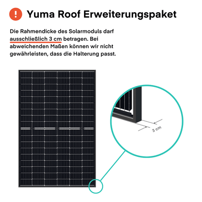 Zubehör-Set - Yuma Roof Erweiterungspaket von yumoes.shop