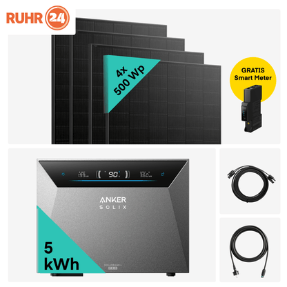 Ruhr24 Deal: Yuma x Anker – 2000W Balkonkraftwerk mit SOLIX Solarbank 4 PRO von yumoes.shop