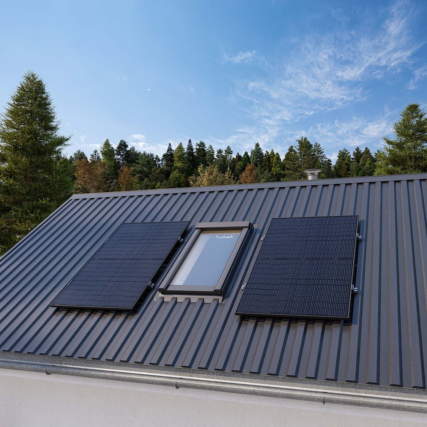 Yuma Roof (1000+) Blechdach-Einzelmontage Bifazial von yumoes.shop