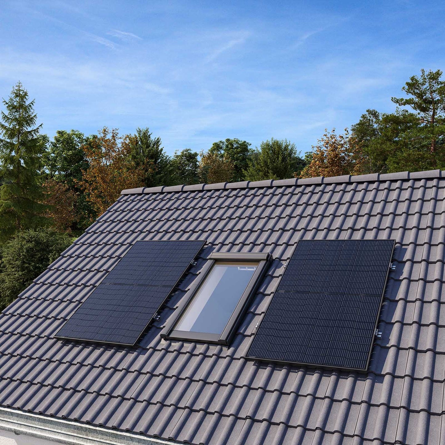 Yuma Roof (1000+) Ziegeldach-Einzelmontage Bifazial von yumoes.shop