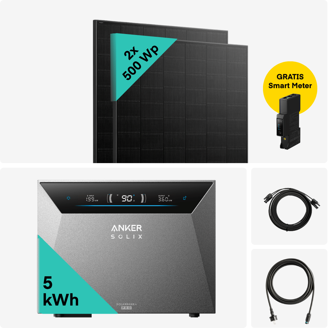 Yuma x Anker - 1000W Balkonkraftwerk mit SOLIX Solarbank 4 PRO von yumoes.shop