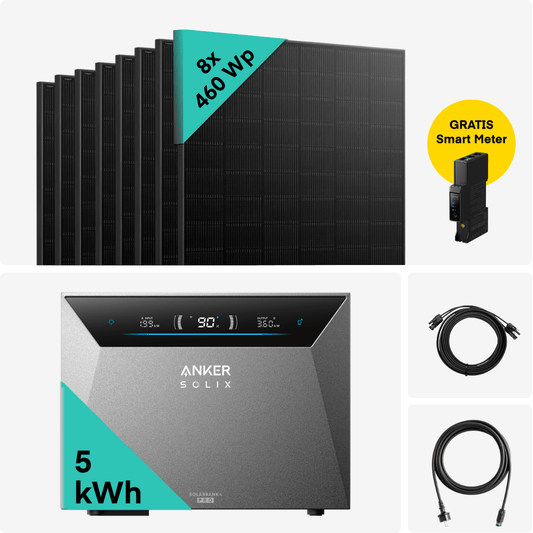 Yuma x Anker - 3680W Solaranlage mit SOLIX Solarbank 4 PRO von yumoes.shop