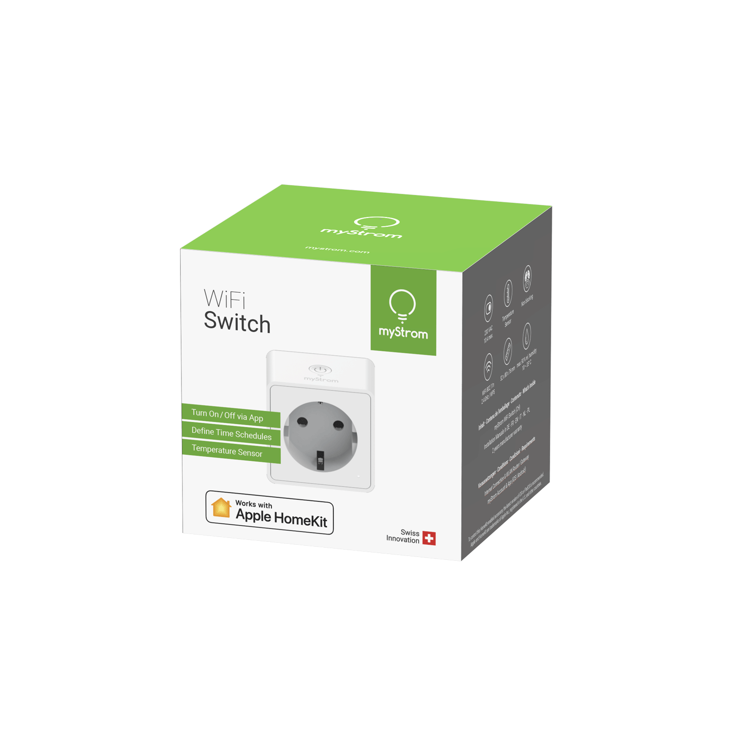 myStrom WiFi Switch – Strommessgerät mit WLAN von myStrom