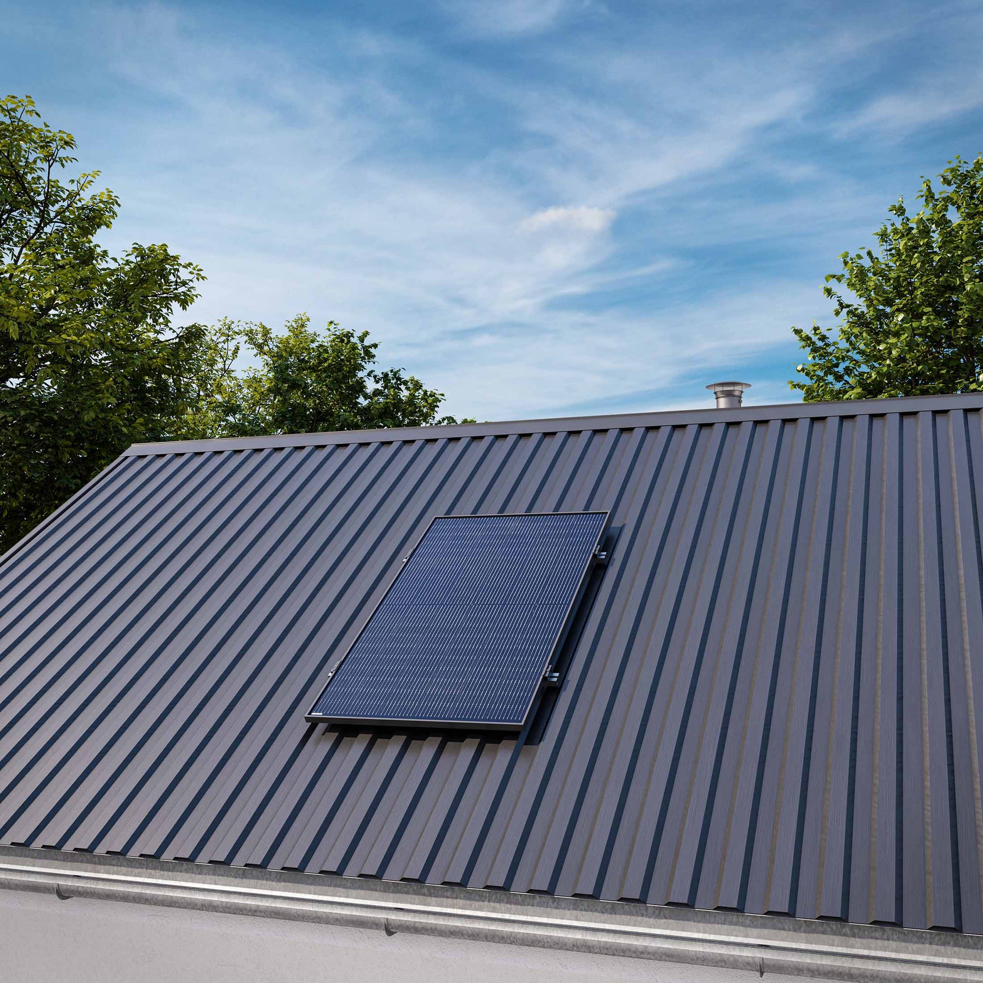 Montagesystem Yuma Roof Blechdach (1 Modul) von yumoes.shop